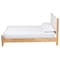 Baxton Studio Eilert Modern Cream Boucle and Oak Brown Wood Queen Bed 257-14002-ZORO - alternate 7