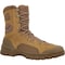 Rocky Combat Boot, Rubber Outsole, Plain Toe Toe, Coyote Brown, 5.5 M RKC164 - alternate 1