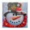 Homeroots Count Down to Christmas Snowman Canvas Wrapped Canvas Print Wall Art 505495 - alternate 1