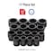Sunex 3/4" Drive Impact Socket Set, 17 pcs 4684 - alternate 3