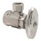 Brasscraft 1/2 in. FIP Inlet x 3/8 in. OD Compression Outlet Multi-Turn Angle Valve with Brass Stem chrome OR17ZX C - alternate 2