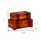 Homeroots Set of Two Brown Wood Box With Lid, 2PK 489368 - alternate 6