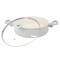 Martha Stewart Everyday Rexford 5 Quart Ceramic Nonstick Aluminum Everyday Pan with Lid in Linen 141017.02 - alternate 5