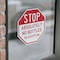Signmission Stop Absolutely No Bottles No Excep, 6 inch X 6 inch, Vinyl Decal, 2PK OC-D-2PACK-6-241 - alternate 2