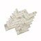 Apollo Tile White Beige 11 in x 12.6 in Recycled Glass Matte Floor and Wall Mosaic Tile 9.63 sqft/case, 10PK APLNNC8803CLA - alternate 7