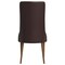 Leisuremod Elm Collection Modern Wooden Dining Chair In Brown EC23BR - alternate 8