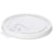 Ecoquality 16oz White Disposable Paper Coffee Cups with White Flat Lids - For Office, and Travel, 50PK B07FKRNPT9 - alternate 5