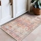 World Rug Gallery Transitional Distressed Machine Washable Non Slip Area Rug 2 ft x 3 ft Multi 6030MULTI2X3 - alternate 1