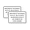 Signmission Unauthorized Skateboards, Bicycles, Roller Skates, And , 12'' X 18'', Heavy Gauge Aluminum, 2PK A-1218-2PACK-2974 - alternate 1