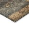 Homeroots 10' X 14' Fern Green Black And Terra Cotta Striped Washable Indoor Outdoor Area Rug 605984 - alternate 8