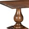Homeroots 75" Dark Brown Wood Double Pedestal Base Dining Table 554334 - alternate 7