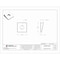Zoro Select Beveled Washer, Fits Bolt Size M8 , Steel Zinc Finish, 10 PK SBW5008000-010P1 - alternate 2