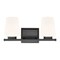 Z-Lite Nextra Matte Black 2 Light Vanity 7703-2V-MB - alternate 1