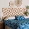 Bali & Pari Kalcya Bohemian Natural Rattan King Size Standalone Headboard 251-13860-ZORO - alternate 4