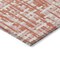 Homeroots 3' X 5' Coral Pink And Ivory Abstract Washable Indoor Outdoor Area Rug 602557 - alternate 7