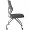 Lorell Conjure Mesh Training Chairs, Black, 2 ct LLR62020 - alternate 2