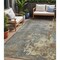 Homeroots 5' X 8' Taupe Gray And Beige Abstract Washable Indoor Outdoor Area Rug 618245 - alternate 1