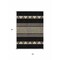 Homeroots 5' X 8' Black Ivory And Wheat Southwestern Washable Indoor Outdoor Area Rug 613886 - alternate 6