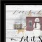 Homeroots Let It Snow 3 Black Framed Print Wall Art 406703 - alternate 2
