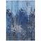 Homeroots 3' X 5' Navy Blue And Denim Blue Abstract Washable Indoor Outdoor Area Rug 577229 - alternate 9
