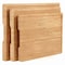 Megachef 3 Piece Natural Bamboo Cutting Board Set 750123811M - alternate 4