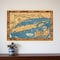 Homeroots 20" X 30" Vintage 1933 Map Of Long Island Wall Art 391988 - alternate 5