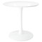 Homeroots 32" White Metal Dining Table 520866 - alternate 1