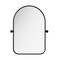 Homeroots 36" Gold Arch Iron Framed Bathroom Vanity Mirror 565036 - alternate 4