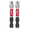 Milwaukee Tool Driver Bit, 2" L, 1/4" Shank Size 48-32-6000 - alternate 1