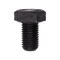 Auveco 12-1.5 x 20mm Metric Hex Head DIN 961 Class 8.8 - Black, 10PK 11273 - alternate 1