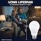 Luxrite A19 LED Light Bulb 60 Watt Equivalent, Non-Dimmable, 3500K Natural White, 800LM, Standard, 48PK LR21532 - alternate 6