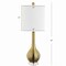 Jonathan Y Dylan 25" Metal/Crystal Teardrop LED Table Lamp, Brass JYL5010A - alternate 8