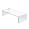 Azar Displays Clear Acrylic Riser Pedestal Display 3/16in Thick Acrylic 15inW x 7.75inD x 4.5inH 515338-1PK - alternate 1
