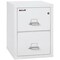 Fireking 2 Drawer, 1 Hr Fire & impact rated, 25" depth Legal Arctic White 2-2125-CAW - alternate 1