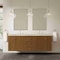 James Martin Vanities Laurent 72" Double Vanity, Honey Oak w/ 3 CM Tajnar Eclos Top 545-V72-HNO-3TJR - alternate 7