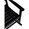 Outdoor Expressions Black HDPE Rocking Chair EY8003BK - alternate 4