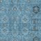 Homeroots 10' X 14' Sky Blue And Gray Oriental Washable Indoor Outdoor Area Rug 582067 - alternate 7