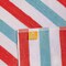 Hospeco Cabo Cabana Chaise Cover 30x85 Red/Blue - Pack of 2, 2PK P-CC-CC-OR/BL - alternate 4