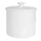 Our Table Simply White 55 Ounce Porcelain Small Dry Goods Canister With Air Tight Lid 133082.01 - alternate 3