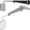 K&M Mfg K&M Mfg Mirror Kit for Case IH 71-72 Series Magnum Tractors, Right-Hand, Black Powder Coat 3128 - alternate 1