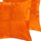 Homeroots Set of Two 18" Orange Cowhide Throw Pillows, 2PK 544611 - alternate 5