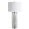 Jonathan Y Isabella 30" Glass LED Table Lamp, Silver JYL1013A - alternate 5