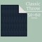 Lavish Home Cable Knit Throw Blanket 50x60 Soft & Cozy Blanket Throws with Cable Knit Pattern & Warm Sherpa 66-THROW60-N - alternate 5