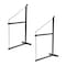 Mytee Products 2 Tier Shipping Container Shelving Bracket w/Hooks -19-3/4 inx34 in, 550lbs WLL, 2PK CNT-SHELF2x2 - alternate 1