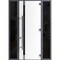 Vdomdoors Front Exterior Prehung Steel Door Ronex1011 Grey 96 2 Sidelight Exterior Windows Sidelites RONEX1011EXD-GRE-W12+36+12xH96-LH-I - alternate 1