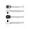 Tekton 1/2 Inch Drive x 6 Inch Quick-Release Stubby Ratchet SRH11206 - alternate 5