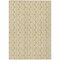 Homeroots 5' X 8' Gold And Beige Ogee Washable Indoor Outdoor Area Rug 601567 - alternate 7