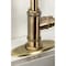 Kingston Brass Single-Handle Bar Faucet, Antique Brass KSD8503KL - alternate 4