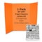 Flipside Products 36 in x 48 in Halloween Themed Project Board Kit - 4  Orange Boards and 4 Black Letter Sets, 4PK 30862-4 - alternate 1