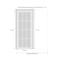 Sartodoors Sliding French Pocket Door 36 x 96 inches with, Planum 0040 Matte Black with White Glass, Kit Trims PLANUM0040PD-BLK-3696 - alternate 3